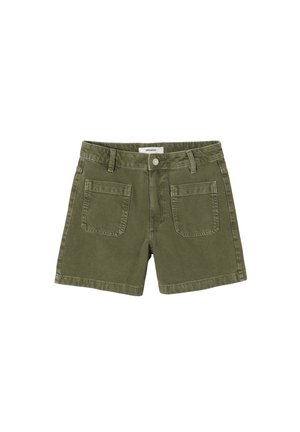 Promod, SHORT EN JEAN - Short en jean - kaki