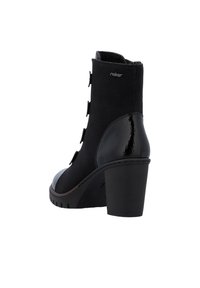 Rieker Bottines à plateau - schwarz