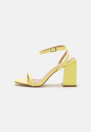 RAID GARRY - Sandale cu toc - lime