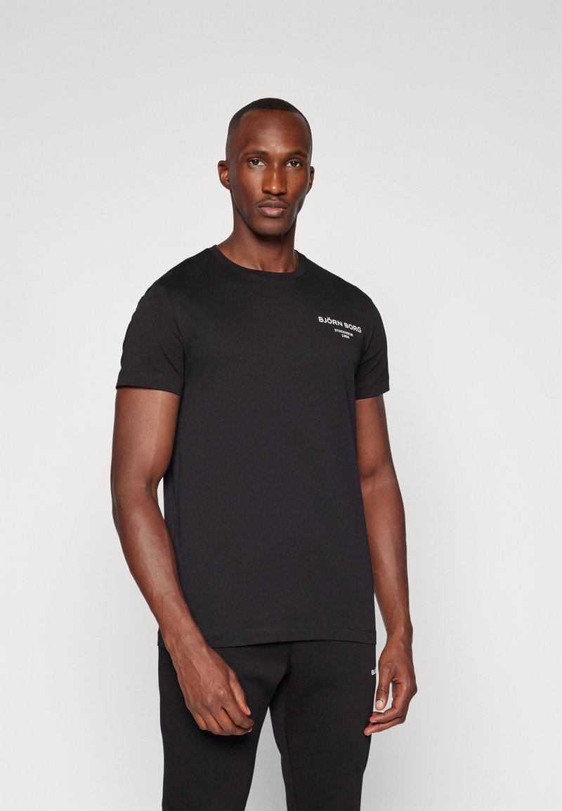 Björn Borg ESSENTIAL - Pamata T-krekls - black beauty
