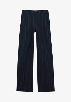 SMART DARTED - Tygbyxor - blue denim
