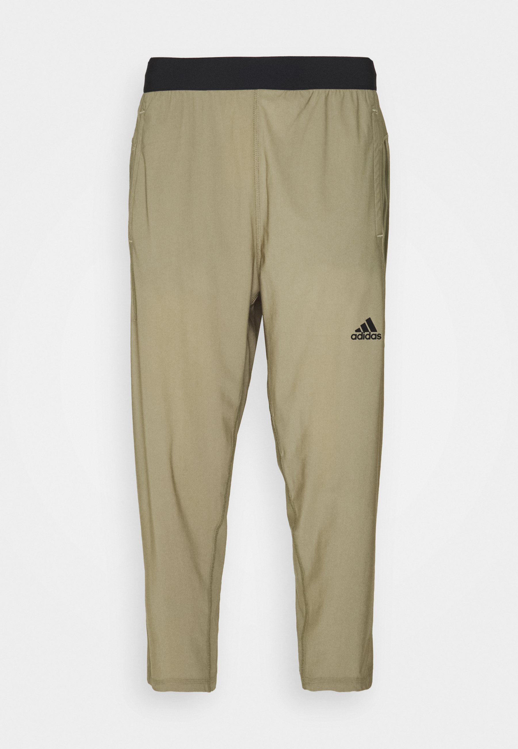 adidas Performance 7/8 DESIGNED4TRAINING AEROREADY - Pantaloni sportivi -  orbit green/cachi - Zalando.it