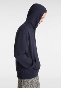 Vans WALL FULL - Felpa con zip - dark blue