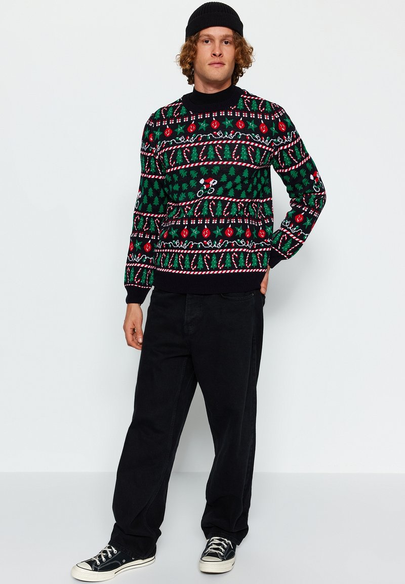 Trendyol Trui zwart Trendyol Trui zwart