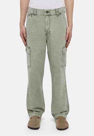 Relaxed fit jeans - green