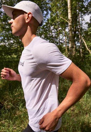 RACE  - T-Shirt sport - weiß natural