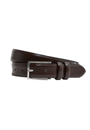 Reiss DANTE SMOOTH - Opasok - chocolate