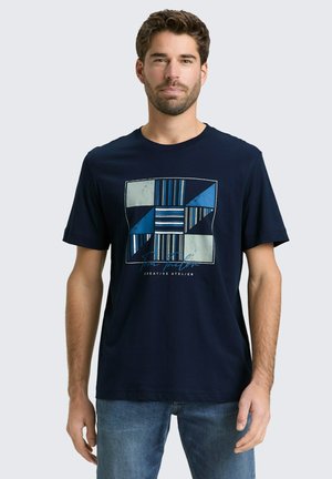 T-Shirt print - sky captain blue