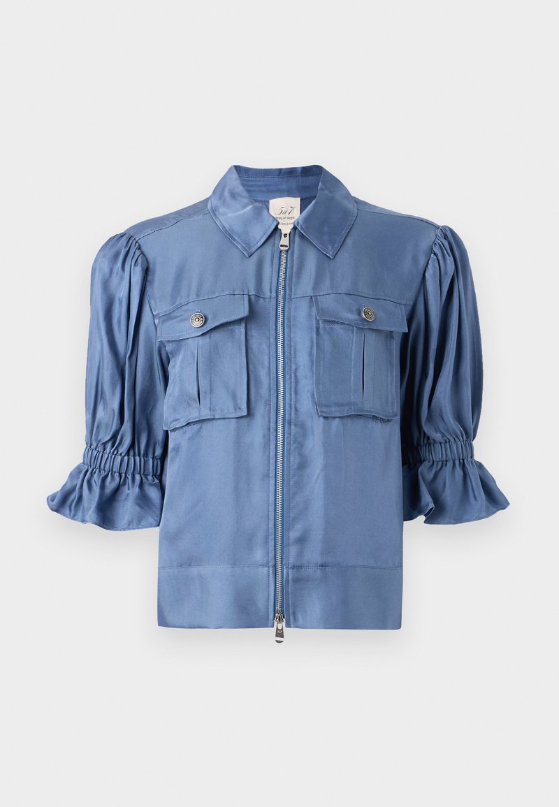 Cinq à Sept Lichte jas blauw Cinq à Sept Lichte jas blauw