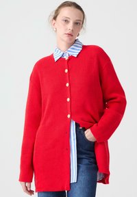 Touché Privé BUTTONED - Cardigan - red