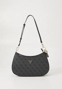Guess NOELLE II TOP ZIP SHOULDER BAG - Handbag - coal