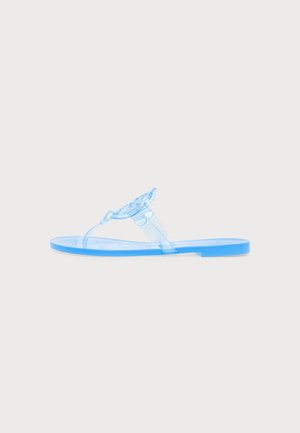 Tory Burch MILLER JELLY - Sandále T-bar - pale blue