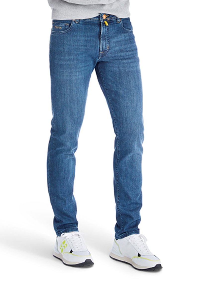 Meyer MMX FIVE POCKET PHOENIX - Jeans Slim Fit - blau