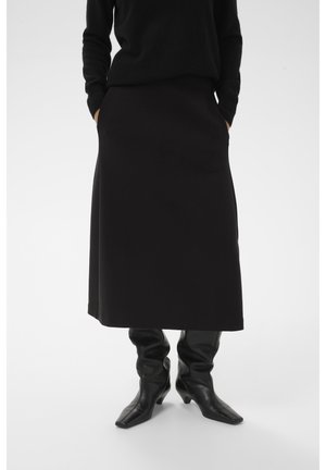 InWear MONCENT - A-snit nederdel - black