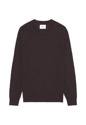 NN.07, TED 6605 - Striktrøje - deep truffle