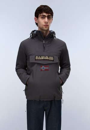 Napapijri, RAINFOREST POCKET - Chaqueta de entretiempo - dark grey solid
