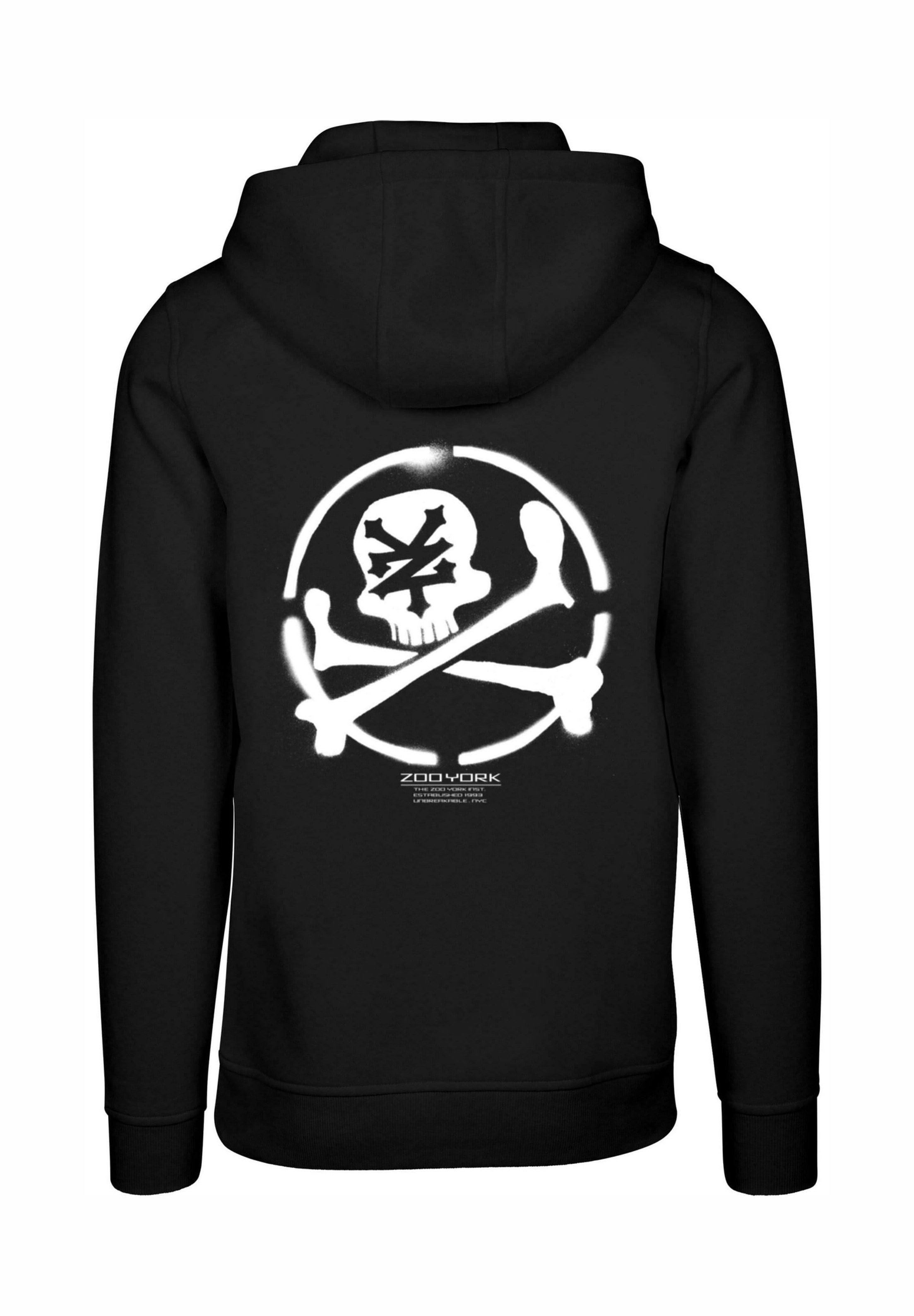 ZOO YORK SKULL - Hoodie - black - Zalando.ie