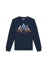 GEOMETRIC LANDSCAPE - Sweater - french navy