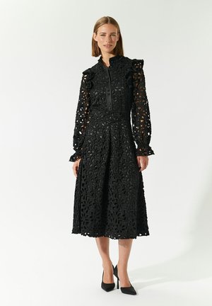 DIVINADEA - Abito a camicia - black