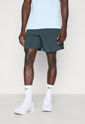 UNLIMITED - Kurze Sporthose - seaweed/black