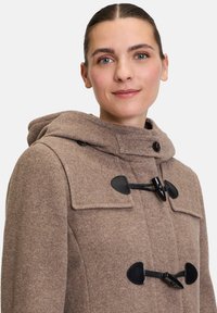 Gil Bret MIT KAPUZE - Halflange jas - walnut melange