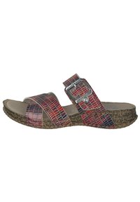 Rieker Riemensandalette - rot multi