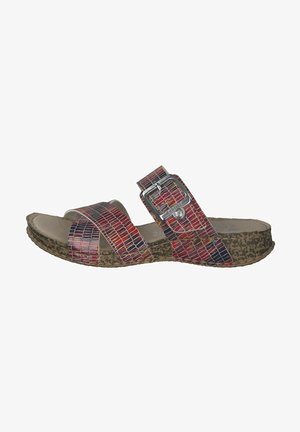 Rieker Sandals - rot multi
