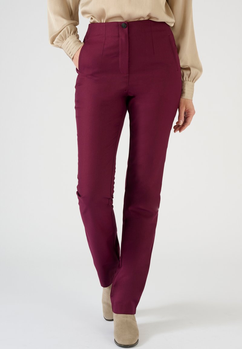 Pantalon Classique Charter Club Taille 24W 28L – Devant Plat, Effet Minceur, Fentes Aux Chevilles