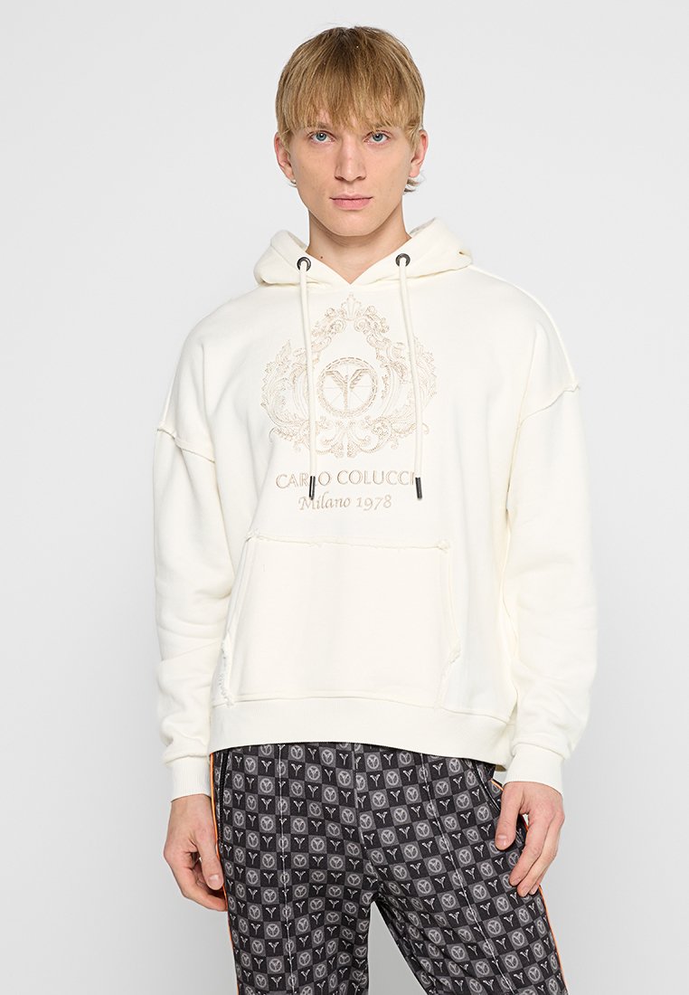 carlo colucci Hoodie wit