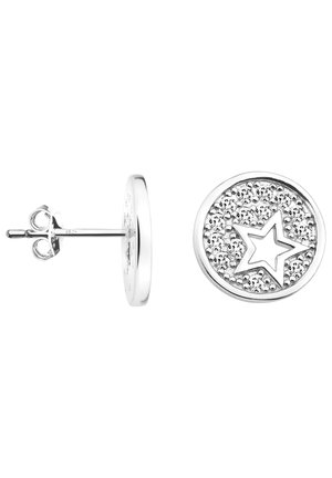 STAR - Øreringe - silver coloured