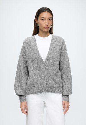 Mos Mosh, THORA - Cardigan - grey melange