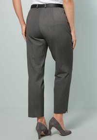 Ulla Popken Kalhoty - dark gray