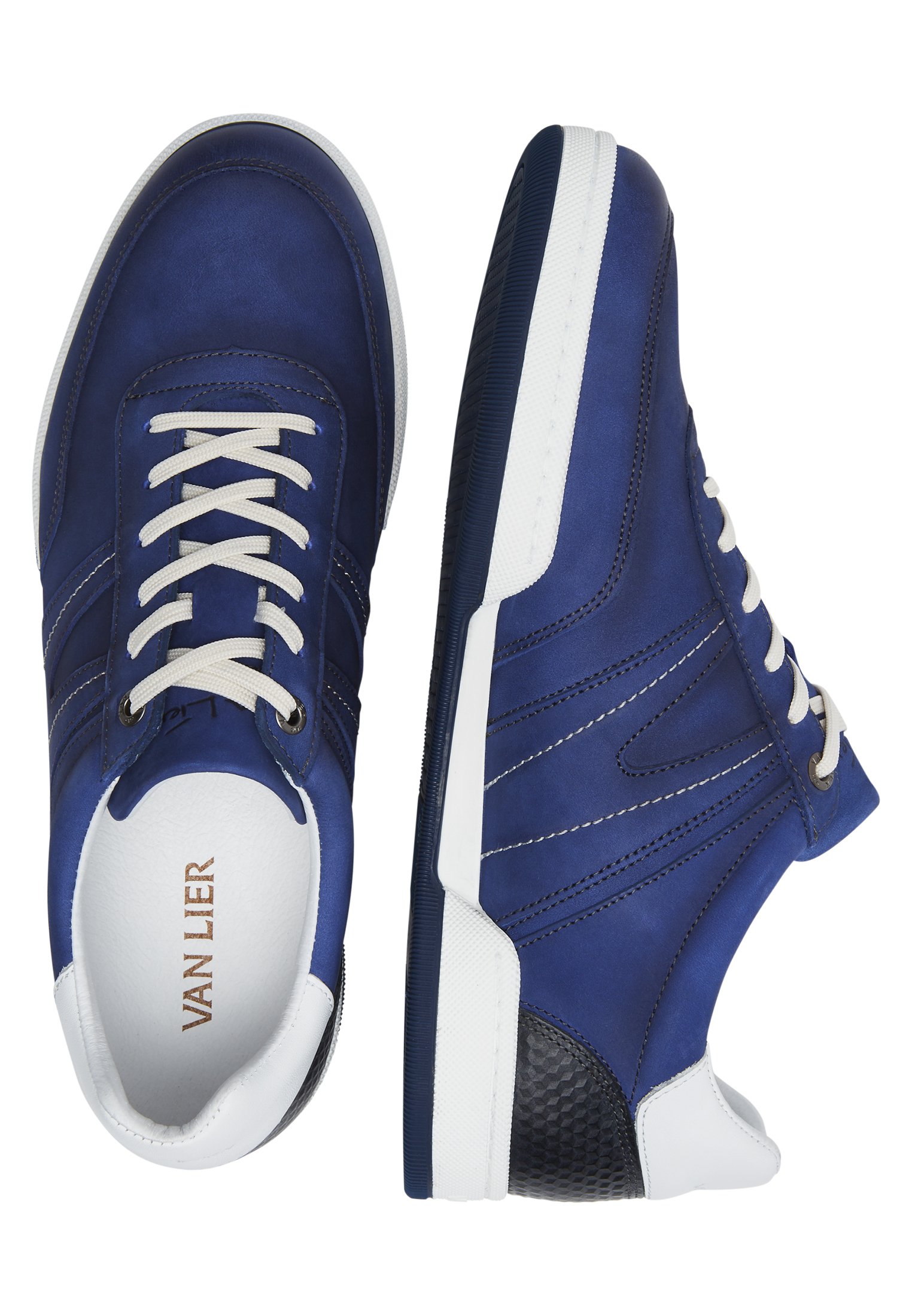 Van Lier TREVISO - Sneakers laag - blauw/Zwart - Zalando.nl