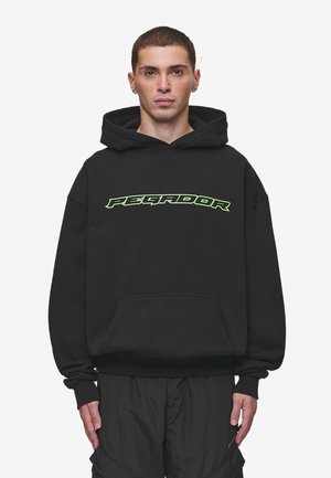 Pegador ALDEN OVERSIZED HOODIE - Felpa con cappuccio - washed black