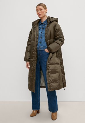 comma, MATELASSÉ  - Daunenmantel - khaki oliv