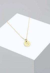 Elli PLÄTTCHEN BOX CHAIN VINTAGE ANTIQUE  - Grandinėlė - gold-coloured