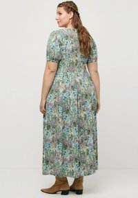 Ulla Popken Maxi šaty - green
