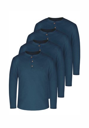 4 PACK - Langarmshirt - marine