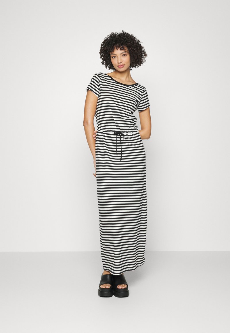 ONLY Tall ONLMAY LIFE STRING DRESS Maxijurk black cloud dancer