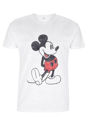 MICKEY CLASSIC VINTAGE CLASSIC UNISEX - T-shirt med print - white