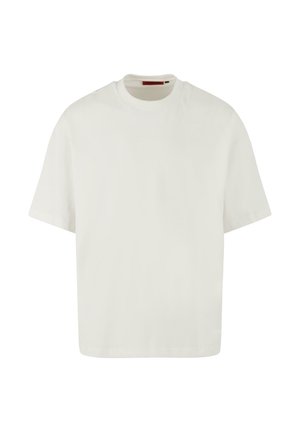 SAVILE - Print T-shirt - off white