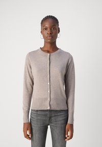Lindex ANNA - Kardiganas - light brown melange