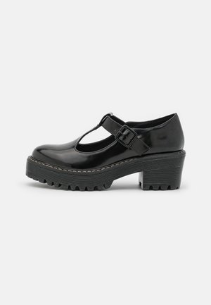 Scarpe con plateau - black