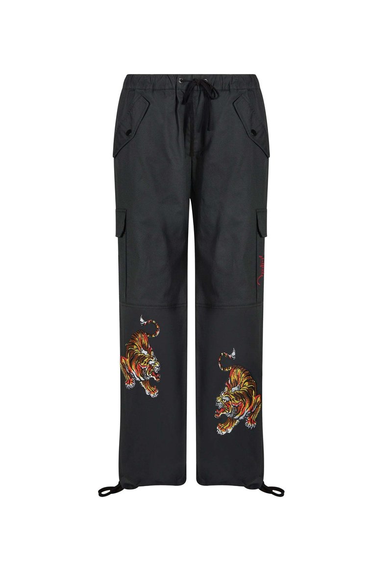 Ed Hardy Cargobroek zwart