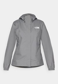 W ANTORA RAIN JACKET - Regenjas - smoked pearl