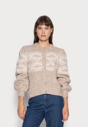 IRENE CARDIGAN - Vest - doeskin melange