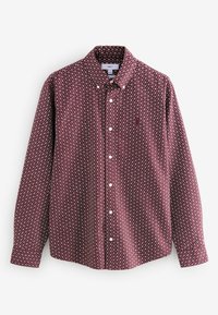 Next LONG SLEEVE  3 PACK - REGULAR FIT - Ing - burgundy navy blue white printed