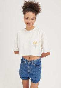 Even&Odd T-shirt con stampa - off-white