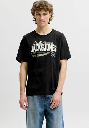 Jack & Jones, T-SHIRT T-SHIRT - T-Shirt print - black