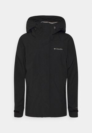 EARTH EXPLORER - Regnjakke - black